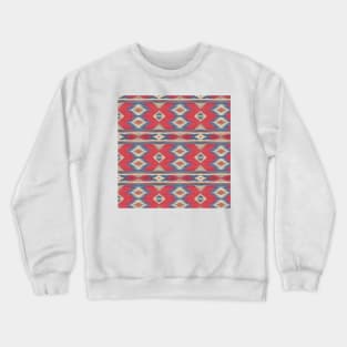 Southwest , Aztec , Navajo , Kilim , christmas Crewneck Sweatshirt